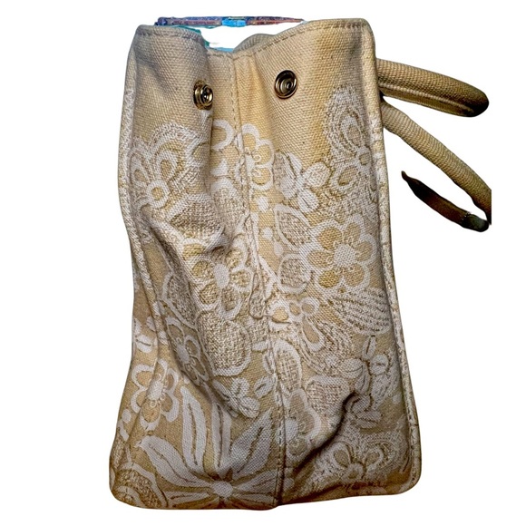 Vintage Oscar De La Renta Neiman
Markus Exclusive Womens Canvas
Bag Tote… - Picture 4 of 10
